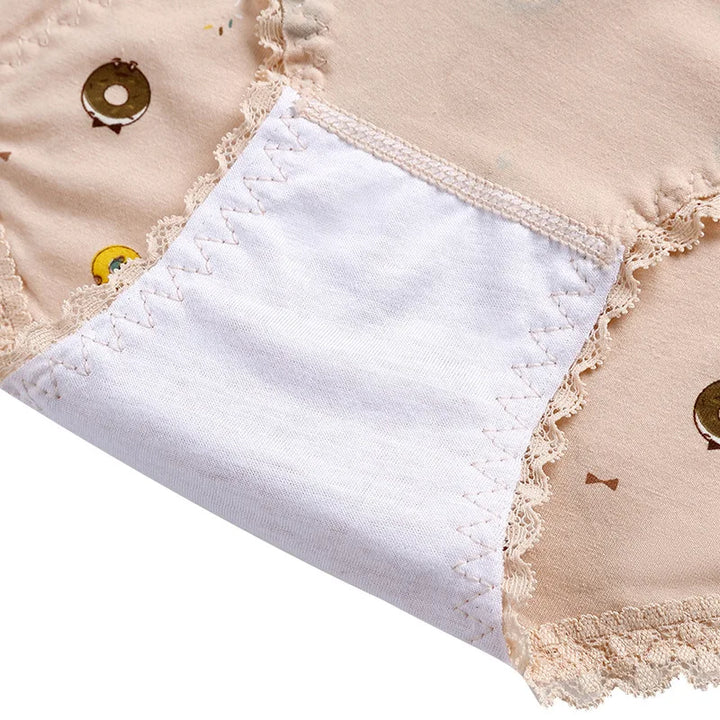 6pcs Leakproof Period Underwear Set for Women - Comfortable & Sexy Menstrual Panties