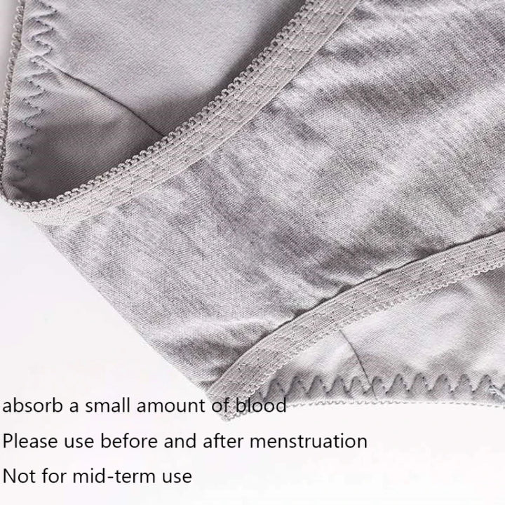 Absorb a Small Amount Women Sexy Lace Cotton Physiological Period Leak Proof Menstrual Panties Breathable Elasticity Underwear