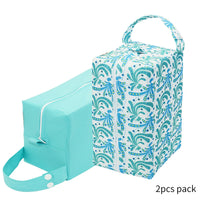 eezkoala wet bag high-capacity baby pods bag nappy bag waterproof reusable washable cloth diaper bag 2pcs-06