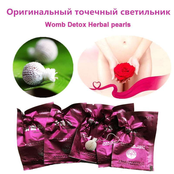 EcoPads® Vagina Tampon Treatment Herbal Medicine Swab Detox 20 pcs - TheEcoPad®