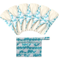 Reusable Menstrual Sanitary Pad (6pc + wet bag) - TheEcoPad®
