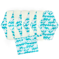 Reusable Menstrual Sanitary Pads (6 Pads + Free Wet Bag) - TheEcoPad®